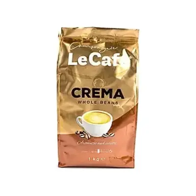 Кава в зернах Le Cafe Crema 100% Арабіка 1кг Польща