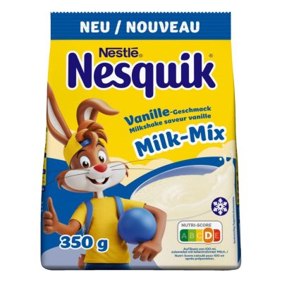 Какао-напій ванільний Nesquik Vanille-Geschmack Milk-Mix Nestle 350 г Німеччина