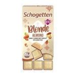 Шоколад білий із мигдалевою крихтою та карамеллю Schogetten Blonde Almond Caramel Німеччина, 100 г