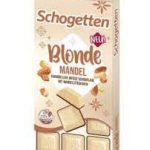 Шоколад білий із мигдалевою крихтою та карамеллю Schogetten Blonde Almond Caramel Німеччина, 100 г