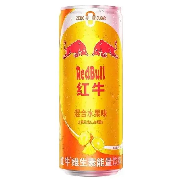 Енергетичний напій Red Bull Ананас-Апельсин 0.25 л Китай