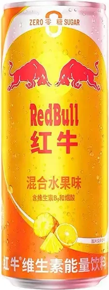 Енергетичний напій Red Bull Ананас-Апельсин 0.25 л Китай