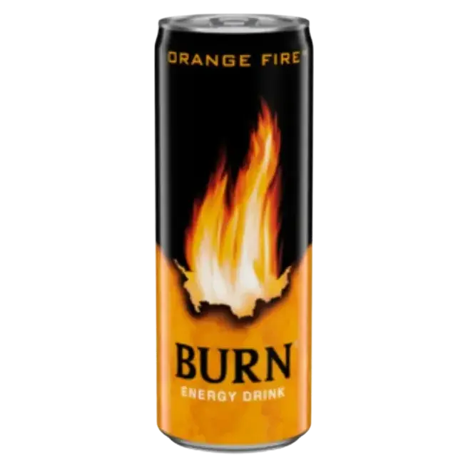 Енергетичний напій Burn Energy Drink orange fire 0,25 мл Великобританія