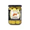 Оливки зелені фаршировані мигдалем БЕЗ ГЛЮТЕНУ. Bernal Gourmet Almendra 436/250г Іспанія