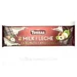 Шоколад молочний без глютену з фундуком Torras Milk Huzelnuts 300 г Іспанія