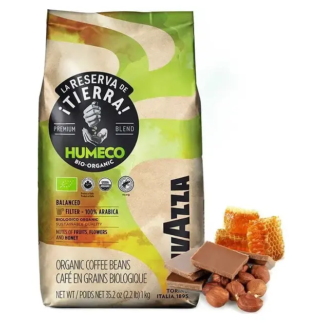 Кава  в зернах LavAzza ITIERRA Humeco BIO-ORGANIC 1 кг Италия