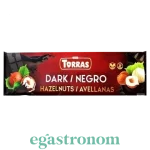 Шоколад чорний із фундуком БЕЗ ГЛЮТЕНА Torras Dark Chocolate with Huzelnuts 300 г Іспанія
