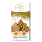 Шоколад білий із карамеллю і суцільним карамелізованим фундуком Heidi Grand’Or Gold Caramel 100 г Румунія