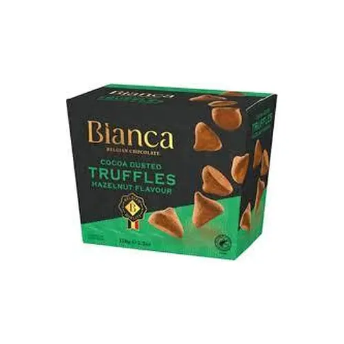 Цукерки трюфельні Truffle Chocolate Hazelnut Bianca 150 г Бельгія