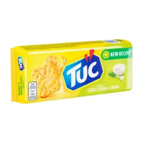 Крекери зі смаком сметану та цибуля TUC Cream and Onion 100 г