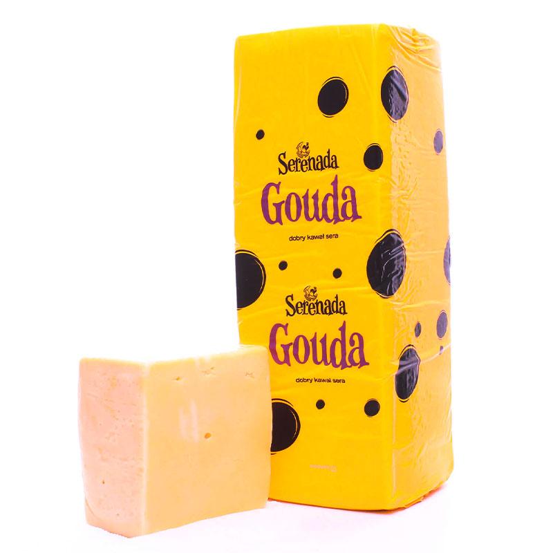 Сир напівтвердий Serenada Gouda 1 кг Польща