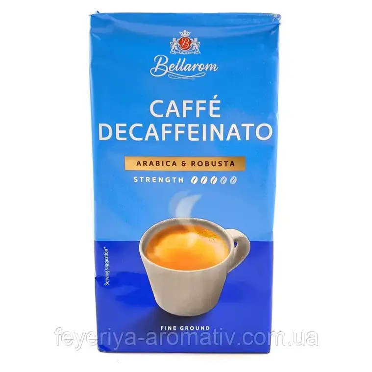 Кофе молотый без кофеина Bellarom Deccafeinato  250 г Германия