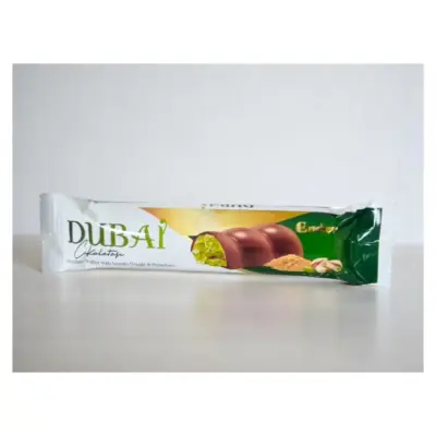 Дубайський шоколадний батончик із фісташками та кандіфі Ender Dubai Chocolate with Pistachio&Kadaifi 35 г