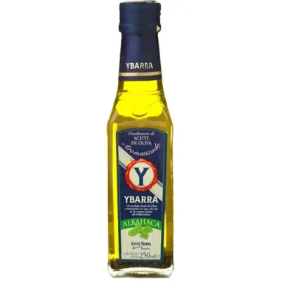 Олія оливкова з базиліком Ybarra Extra Virgin Albahaca 250 мл Іспанія
