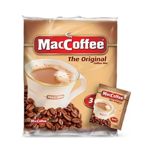 Кава розчинна Maccoffee 3 в 1 Original (25 пакетів) 500г