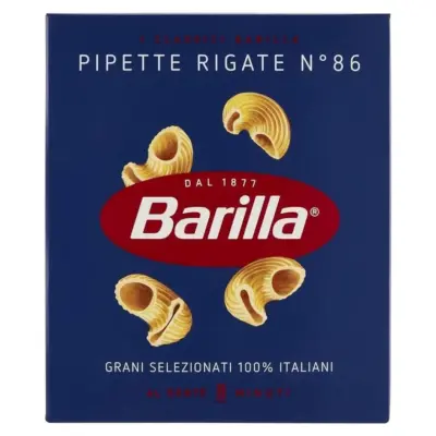 Макаронні вироби Pipette Rigati Barilla (рожки) N 86 Італія 500г