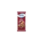 Шоколад “Alpinella Czekolada Peanuts and Raisins” (Альпінелла молочний з арахісом і родзинками), Польща