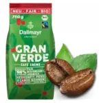 Кава в зернах 100% Арабіка Dallmayr BIO/ORGANIC Gran Verde Cafe Crema 750г Німеччина