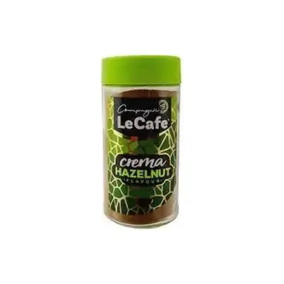 Кава розчинна Compagnic LE CAFE CREMA HAZELNUT 75 г Польща