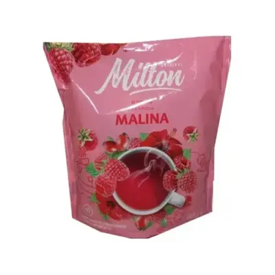 Чай зі смаком Малини у пакетиках Milton Malina (40 пакет) 80г Польща