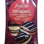 Печиво бісквітне з шоколадним кремом та вишневим джемом Bonitki Kremowki 330г Польща