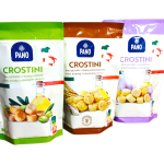 Гренки хлібні пшеничні з часником Pano Crostini 80г Італія