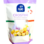 Гренки хлібні пшеничні з часником Pano Crostini 80г Італія