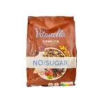 Гранола (Мюслі) БУЗ ЦУКРУ зі смаком какао та лісовими горіхами Vitanella Granola No Sugar 300г Польща
