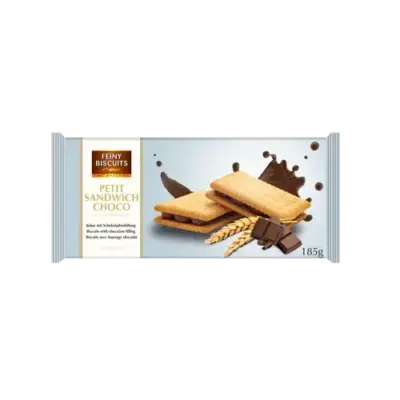Печиво-сендвіч з шоколадним кремом Feiny Biscuit Petet sandwich choco 185г Австрія