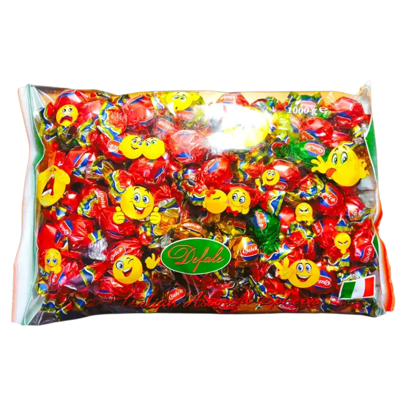 Цукерки шоколадні Італійські Кульки Defale Quisk Italian Assorted Spheres 1кг Італія