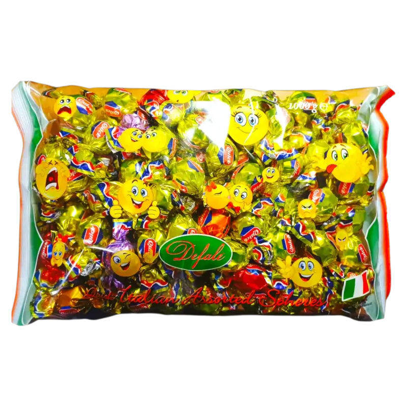 Цукерки шоколадні Італійські Кульки Defale Quisk Italian Assorted Spheres 1кг Італія