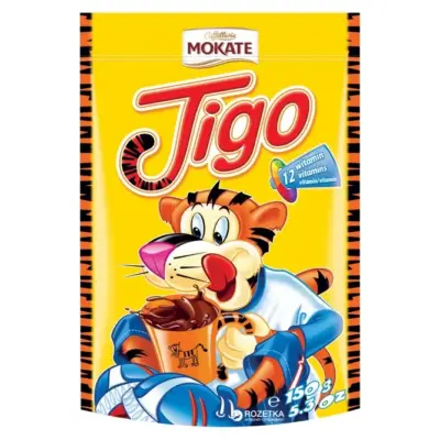 ​​​​​​​Какао-напій розчинний з вітамінами Mokate Tigo 150г Польща