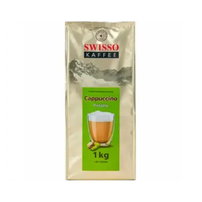 Капучіно з фісташковим смаком Swisso Cappuccino Pistazie 1кг Німеччина