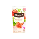 Чай фруктовий Лісова ягода Remsey Owocow Lesnych (20×2г) 40г Польща  Чай пакетований являє собою збір ягід, листя, фрук