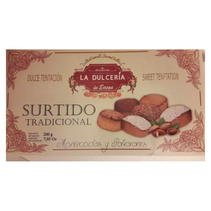 Печиво з мигдальним борошном асорті El Santo la dulceria de estepa surtido 200 г Іспанія