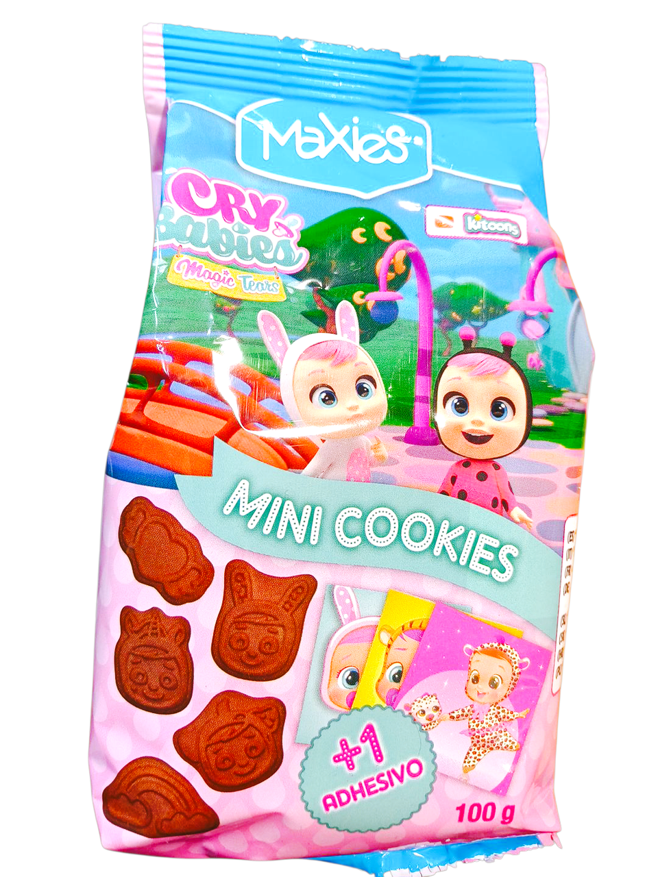 Печиво-міні дитяче Дивовижні малюки Maxies Mini Cookies Cry Babies 100г Іспанія
