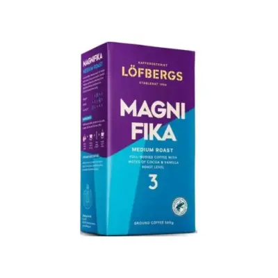 Кава мелена Lofbergs Magnifika-3 500г Швеція