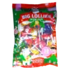 Льодяники на паличці з жувальною гумкою БЕЗ ГЛЮТЕНУ Big Lollies (20шт х 23г) 460г Нідерланди
