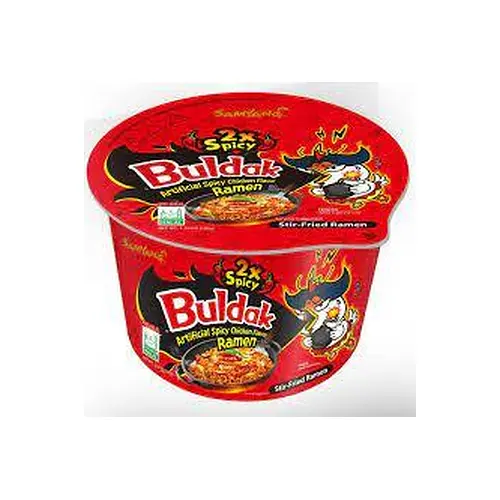 Локшина швидкого приготування зі смаком гострої курки Samyang Buldak 2x Spicy Hot Chicken Flavor Ramen 105 г