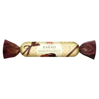 Марципан з какао у шоколаді Zentis Marzipan Brot Kakao 100 г Німеччина