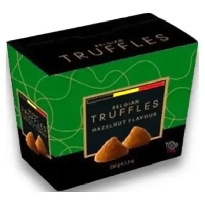 Цукерки трюфельні зі смаком лісового горіха Belgian Truffles Hazelnut Flavour 150г Бельгія
