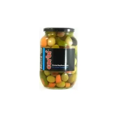 Оливки коктейль Corbi Coctel Mediterraneo 835 г Іспанія