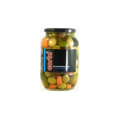 Оливки коктейль Corbi Coctel Mediterraneo 835 г Іспанія