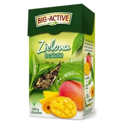 Чай зелений Big Activ з манго Польща 100 г