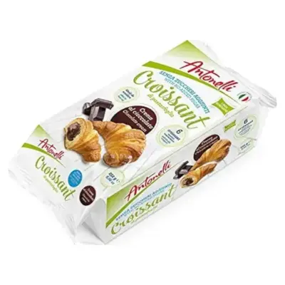 Круасані БЕЗ САХАРА із шоколадним кремом Antonelli Croissant 252 г Італія