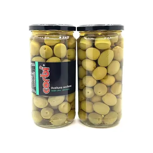 Оливки цілі в розсолі Corbi Aceituna de Sosa 700/400 г Іспанія