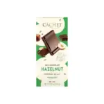 Шоколад молочний із лісовим горіхом Cachet Hazelnut Бельгія 100 г