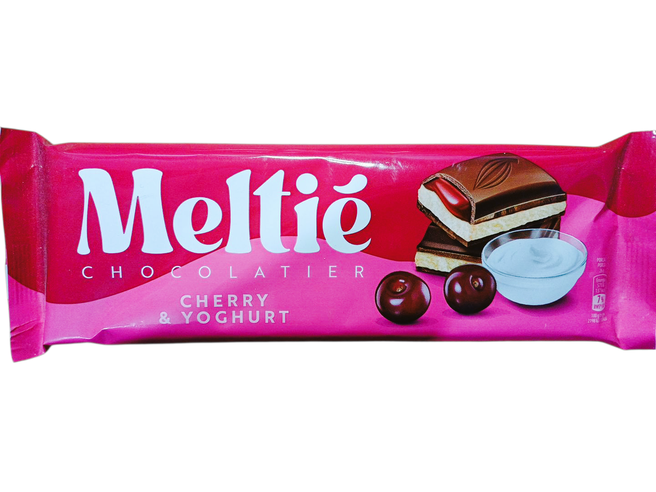 Шоколад молочний з вишневим джемом та йогуртом Meltie Cherry&Yoghurt 235г Польща