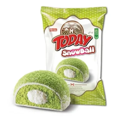 Тістечко Today Snowball з фісташковим кремом 40 г