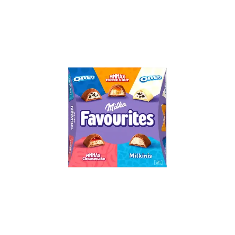 Набір шоколадних виробів від Milka Favourites 95г Німеччина